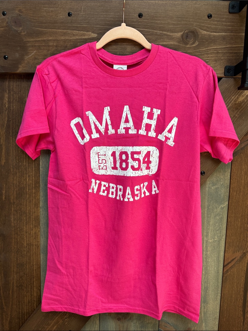 Delta Pink Omaha Nebraska Short Sleeve Tee